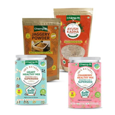 Herbal hot drink with Healthy Snacks