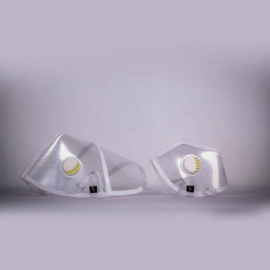 Non-Porus Transparent Face Mask