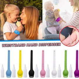 Hand Sanitizer Silicone Refillable Wristband
